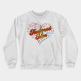 Colorful Heart Tone-Fleetwood Mac Crewneck Sweatshirt